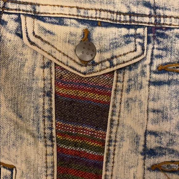 Retro acid wash Jean jacket - Picture 6 of 7
